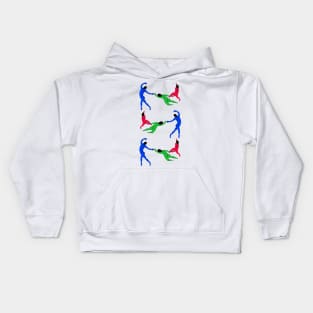 RGB La Danse by Henri Matisse Remix Kids Hoodie